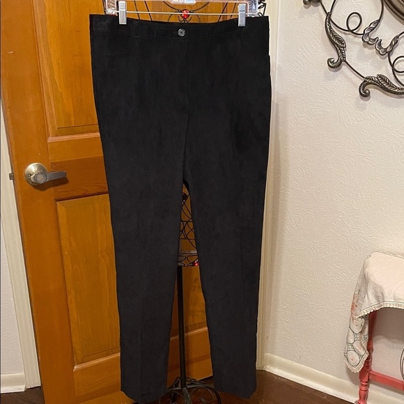 new directions Pants - 🖤🖤🖤BOGOHO 🖤🖤🖤Elegant Black Corduroy Dress Pants-12